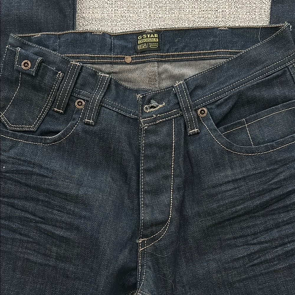 G-Star Blue Straight Jeans Classic Style Elwood Style